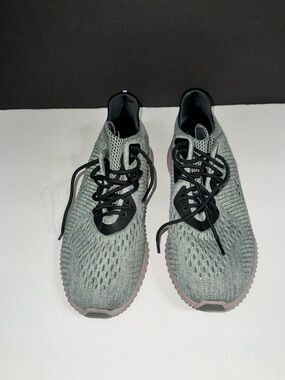 Adidas Bounce I Men’s I Knit Athletic Sneakers - Sage Green